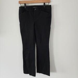 Banana Republic Size 2P Sloan Black Pants Stretch Slim Fit